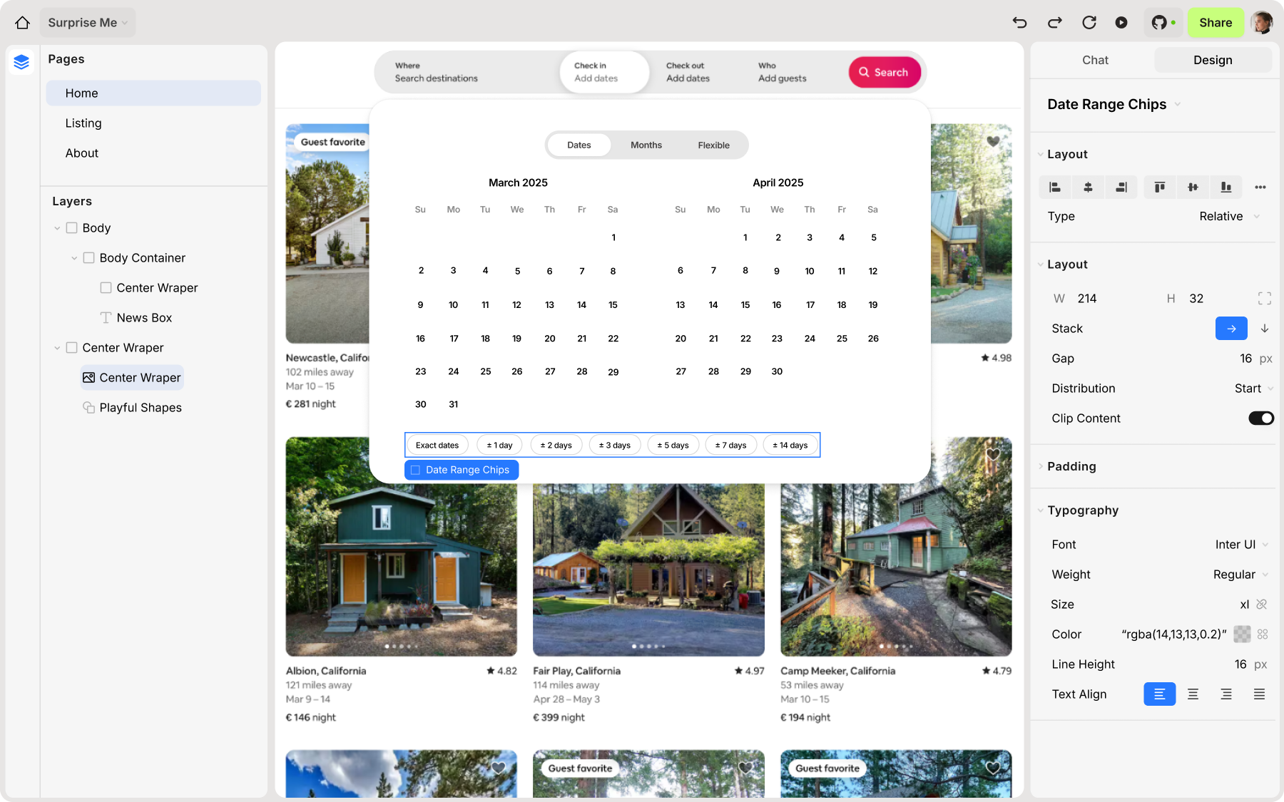 Live Product Showcase